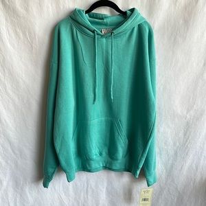 Pacific & Co. chalky mint NWT hoodie sweatshirt, size L